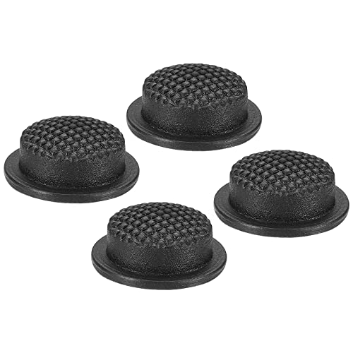 Silicone LED Flashlight Switch Caps - 4 Pack, 0.49"
