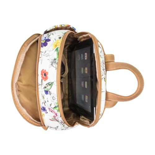 MultiSac Adele Backpack Vienna Floral – One Size, Vegan Leather
