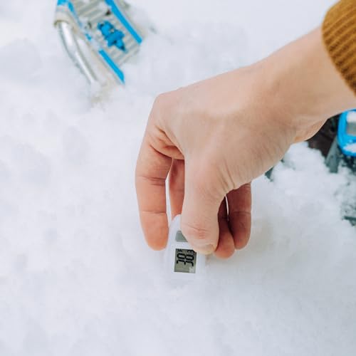 Compact Digital Thermometer with LCD Display - Zipogage