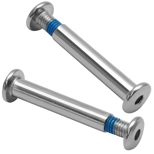 32mm Inline Skate Wheel Replacement Screws - Metal Socket Set - Pack of 5