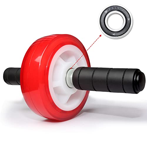 Ab Roller Wheel - 880 lbs Capacity, Portable Core Exercise Equipment