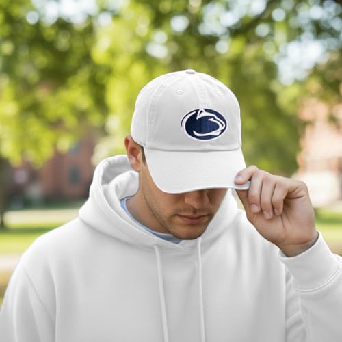 Penn State University Desert Cactus White Embroidered Baseball Hat
