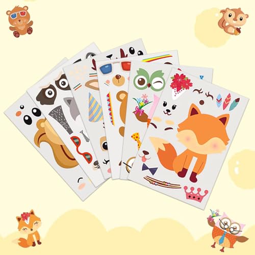 Woodland Creatures Stickers - 30 Pack Party Supplies