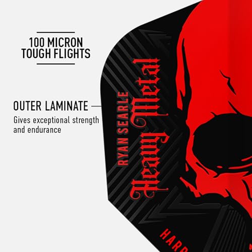100 Micron Dart Flights - Premium Extra Strong, 15 Pack