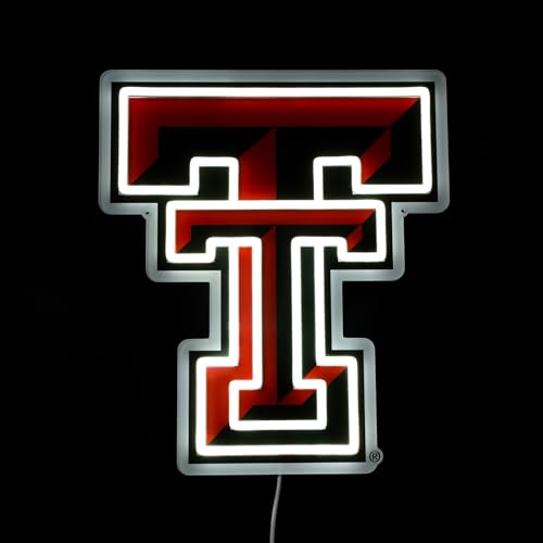 Texas Tech Red Raiders LED Neon Sign - 15" Light Up Display