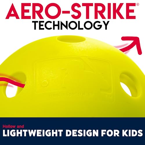 90mm Plastic Softballs - Set of 6 for Batting Practice - Yellow