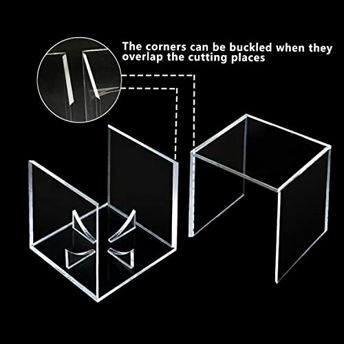 2 Pack Baseball Display Case - UV Protected Acrylic Holder