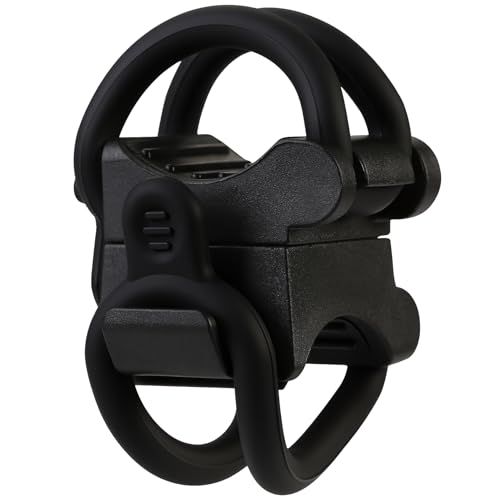 Universal Flashlight Bike Mount - Black, Fits 10-35mm Diameter