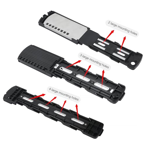Hailong Battery Holder Base Plate for eBike - 5-PIN Bladed Prongs with 3 Holes
