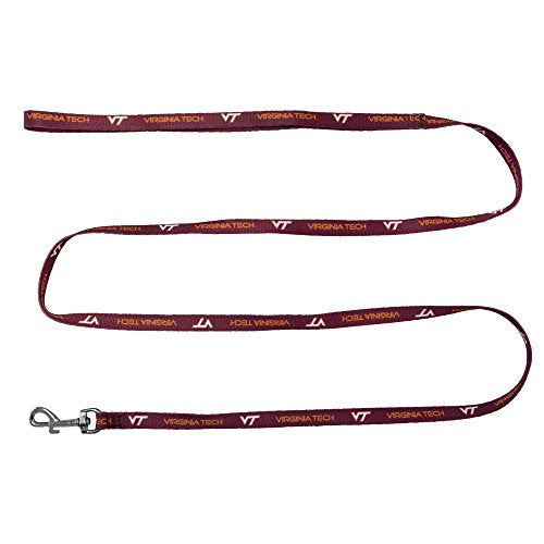 NCAA Pet Leash - Virginia Tech Hokies 0.375" x 60"