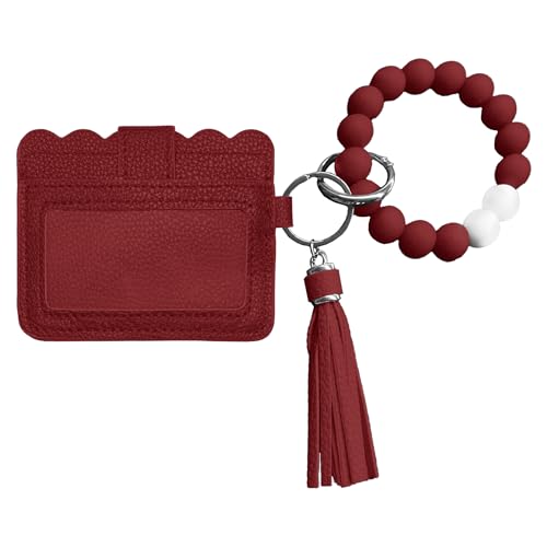 South Carolina Fighting Gamecocks NCAA Bracelet Wallet - Team Logo, Secure Card Organizer