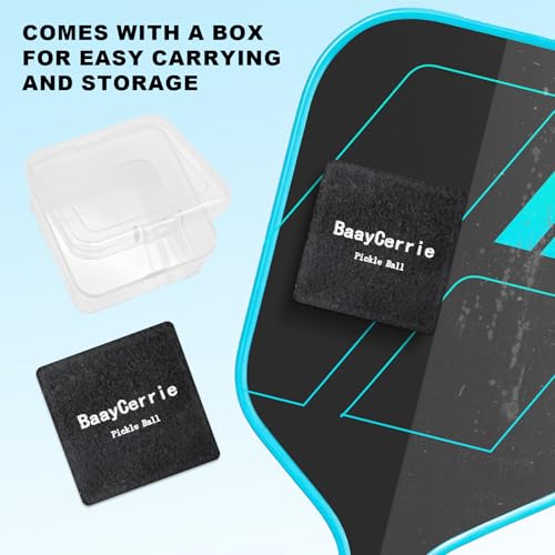 Pickleball Paddle Eraser & Cleaner - Seamless Mold Design