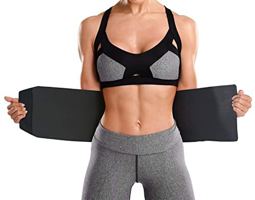 Adjustable Waist Trimmer Sweat Band for Men & Women - Large/X-Large