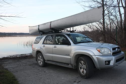 Kayak Roof Rack with Tie Down Straps - V-Rack Car Top Carrier