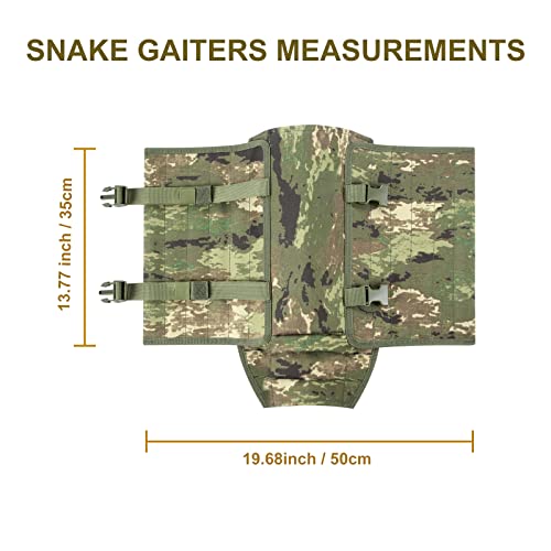 Snake Guard Gaiters - Waterproof Bite Proof Chaps - Camo