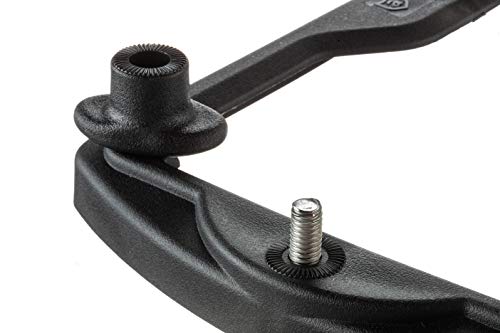 Attwood 9096-5 USCG-Approved Heavy Duty Marine Battery Tray, Adjustable, Black - One Size