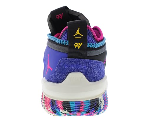 Unisex Basketball Shoes - Nike Jordan Why Not .6 - Bright Concord/Pink Prime
