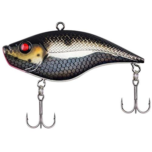 Berkley Warpig Crankbait Fishing Lure - Black Silver, 3in, 1/2 oz