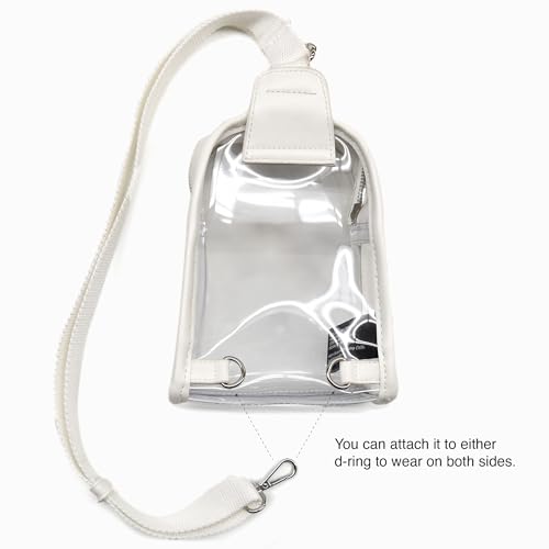 Clear Mini Sling Bag with 3D Logo - Green Bay Packers