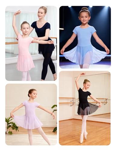 Ballet Leotards for Girls - 4-6 Years / Pink