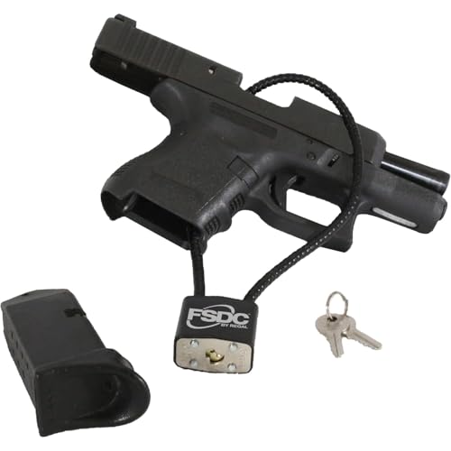 15-Inch Gun Cable Lock with 2 Keys - California DOJ Approved