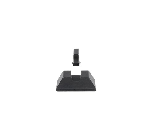 AMERIGLO Optic Compatible Sight Set for Glock - 4L Tall Black Serrated .280" Front, Flat Black .355" Rear