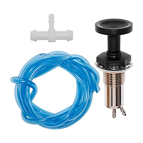 Fuel Primer Plunger Pump Kit with 3' Fuel Line - Fits Jet-Skis & Snowmobiles