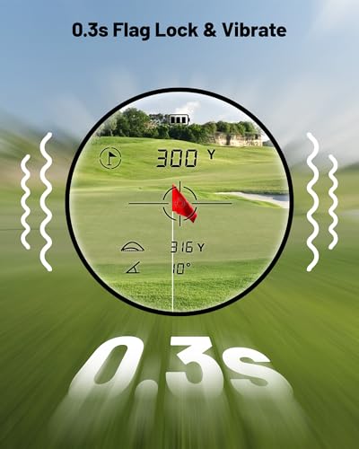 Golf Range Finder - 1200 Yards, 7X Magnification, USB-C Rechargeable