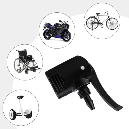 Dual Head Air Pump Adapter Valve - 3 in 1 Replacement Connector