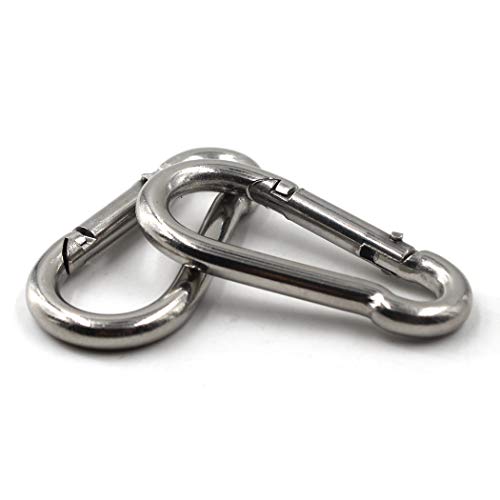 304 Stainless Steel Spring Snap Link Hook - M12 1/2"
