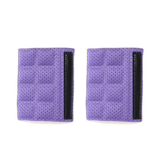 Chin Pads Foam Set - Universal Helmet Padding 2PCS - Purple