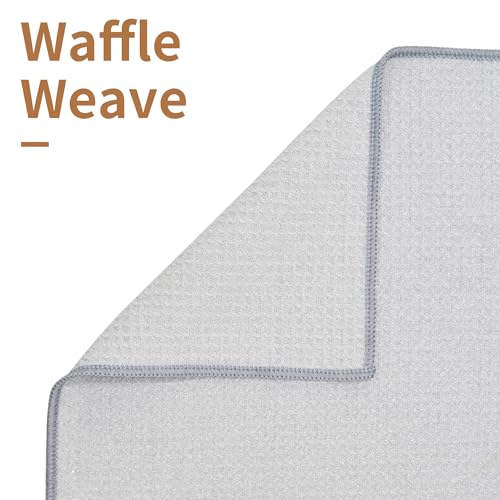 Non-Slip Yoga Towels - 2 Pack Hot Yoga Towel Set, Gray - 72" x 26.5"