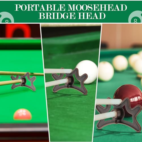Billiard Cue Bridge Head - Metal Bridge for Pool Cues