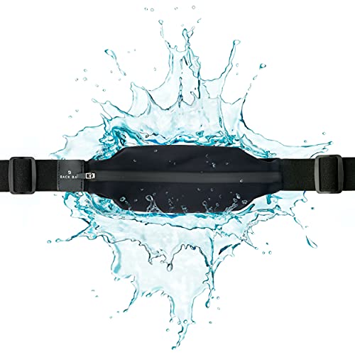 No-Bounce Running Belt for All Phones - Black | Adjustable & Comfortable