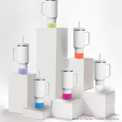 Silicone Boot for Stanley & Hydro Flask Bottles - Multi-Colored