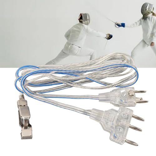 Fencing Body Wire - 3 Pin Stainless Steel with Plastic Connector