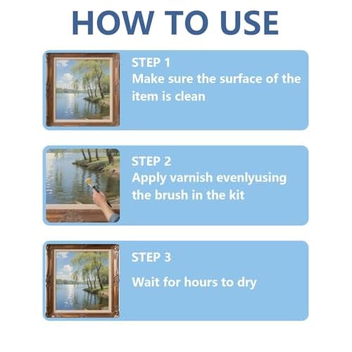 100ml Varnish ? Clay Glaze for Air Dry Clay, Helps Prevent Cracks, Scratches & Wear, While Adding a Clear Glossy Finish (Matte)