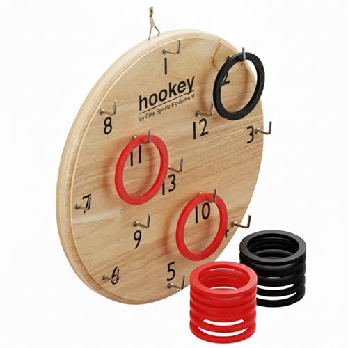 Elite Sportz 20-Inch Outdoor Ring Toss Game for Kids & Adults - Backyard Lawn Game