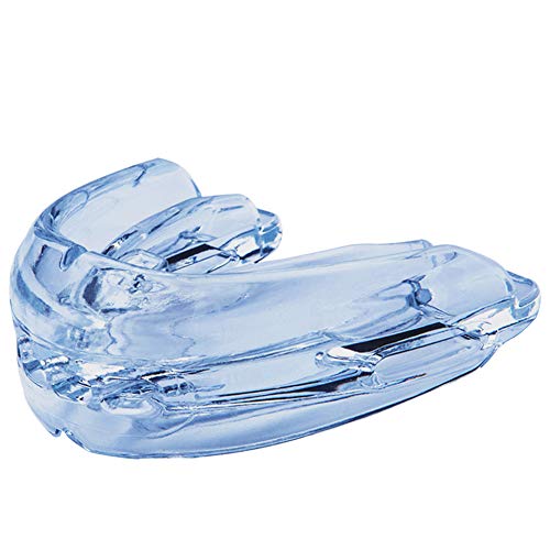 Soft Mouth Guard for Sports - Youth & Adult, Colourless/Strapless