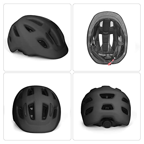 Toddler Bike Helmet - Adjustable XS Size 18.11"-20.08" - Matte Black