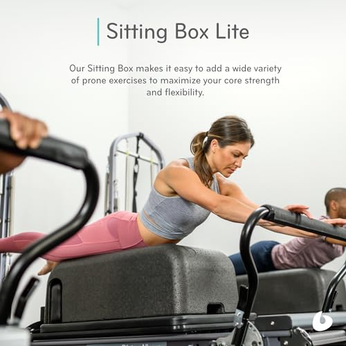 Pilates Reformer Sitting Box Lite - Lightweight & Versatile, 31"x17"