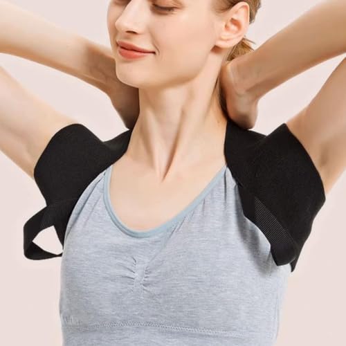 Back Posture Corrector for Kyphosis Relief - Black, Small