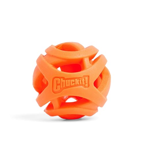 Chuckit! Air Fetch Extra Large Dog Ball - Orange 3.5 Inch for 100+ lbs dogs