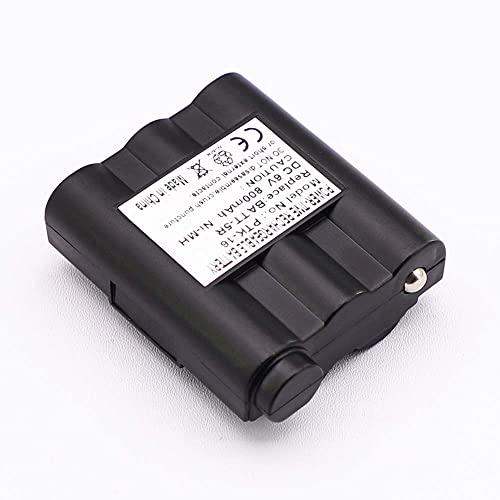 2-Pack 6V 800mAh Ni-MH Battery for Midland GXT Radio Walkie Talkies