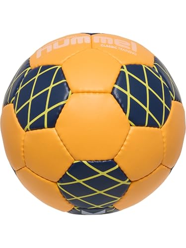 Hmlclassic Soccer Training Ball - Orange/Navy/Yellow