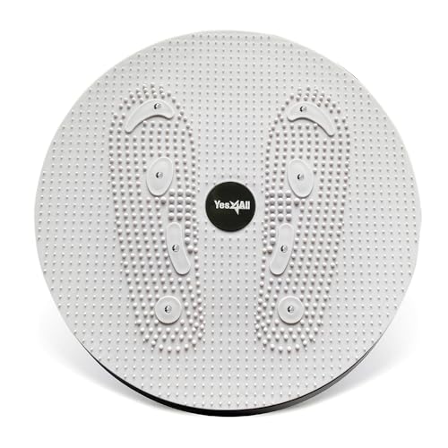 Ab Twister Board - 15 Inch XXL Waist Twisting Disc - Grey