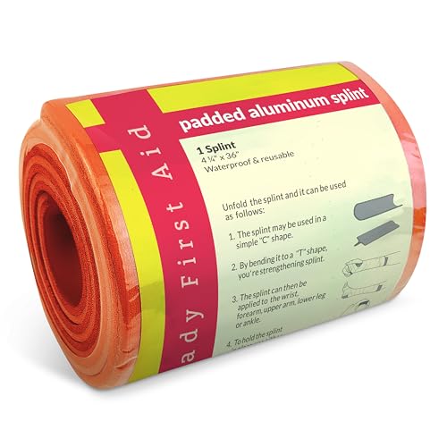 Universal Aluminum Splint - 36 Inch Rolled, 1 Count