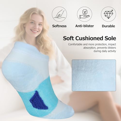 Non-Slip Pilates Socks with Grips for Yoga & Fitness - Multi01