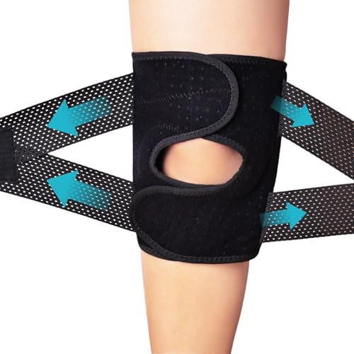Knee Support Brace with Patella Gel Pad & Side Stabilizers - Breathable - X-Large