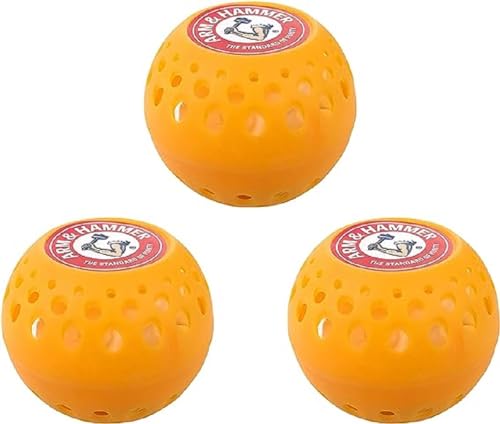 OdorBusterz Baking Soda Odor Eliminator Balls for Small Spaces - 3 Count
